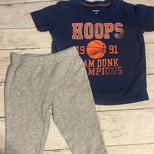 Boy 2 Piece Carter’s Outfit (Size 9 Months)